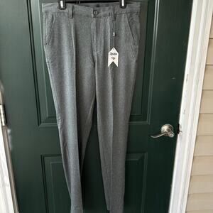 NWT 1764 Signature Performance Pants 32x32 Gray Stretch Golf Work Travel Comfort